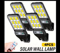 Solar wall lights 4pcs