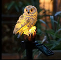 Solar powered Owl garden light
