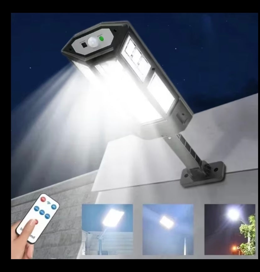 Solar powered street lamp