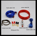 Wiring kit for amp and sub