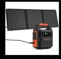 Solar power supply including solar panel