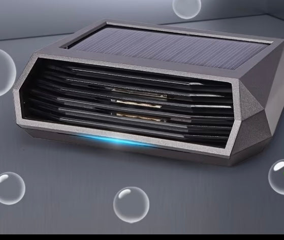 Car air purifier solar powered