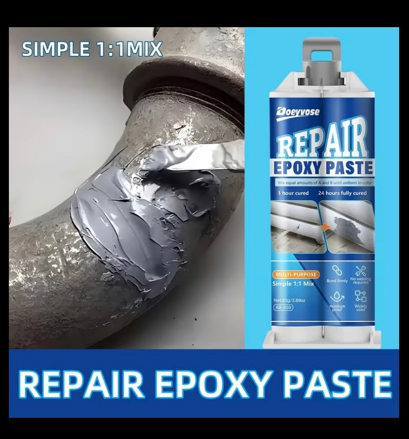 Epoxy paste for metal repair