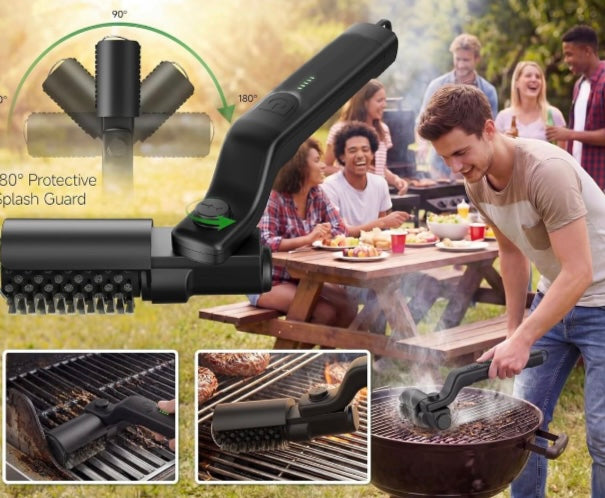 Electric braai cleaner brush