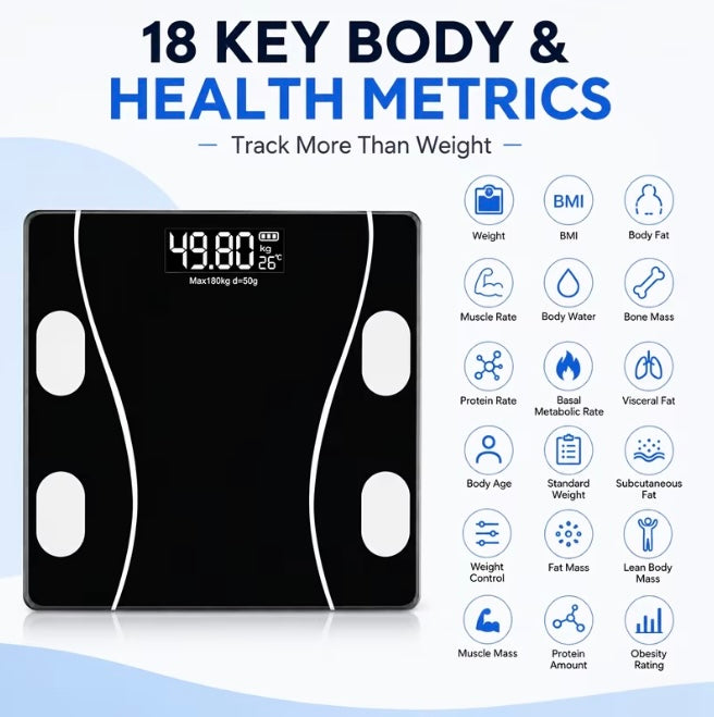 Smart scale 18functions