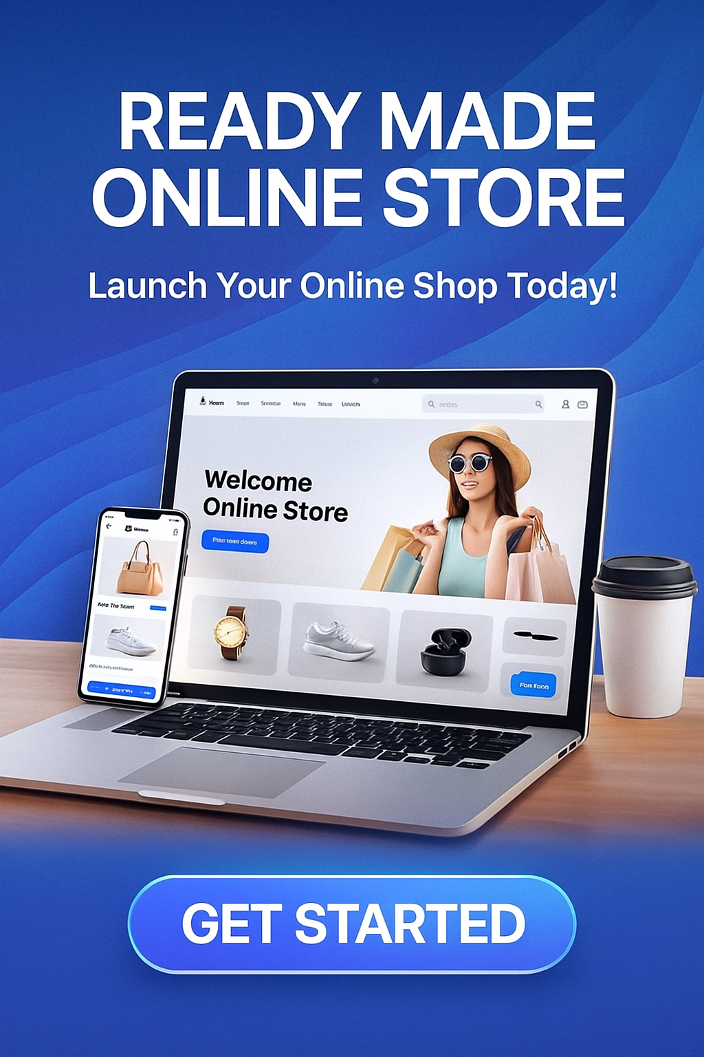 Ready made online store