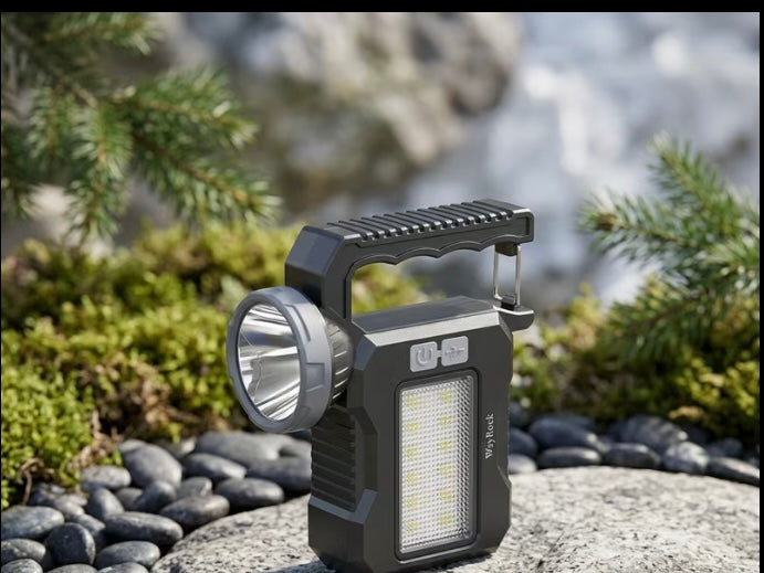 Solar flashlight