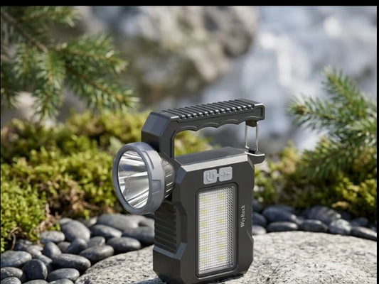 Solar flashlight