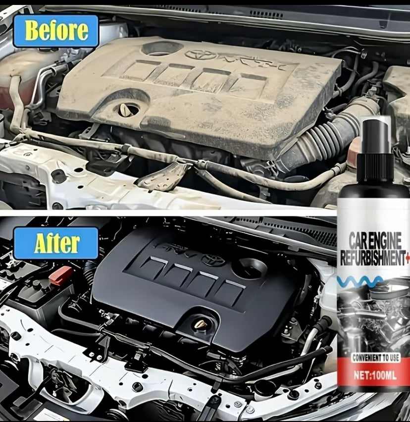 Car engine bay cleaner