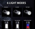 Solar powered torch