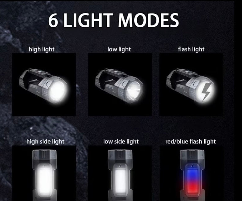 Solar powered torch