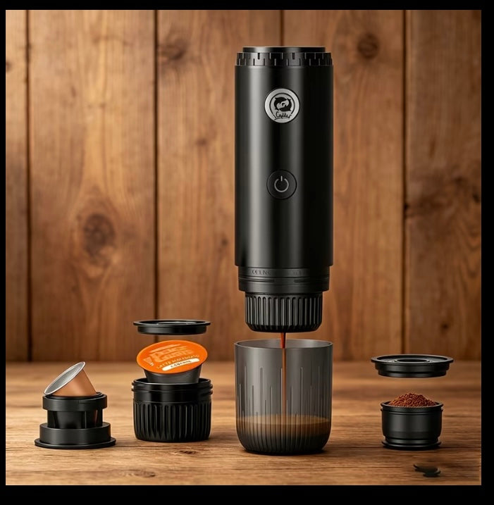 3 in 1 coffee maker, portable.